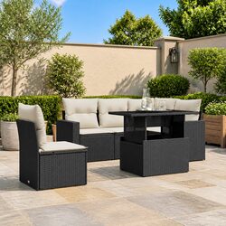 Friendly 6 Piece Outdoor Sofa Set: Comfort Meets Style