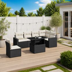 Enjoy Your Outdoor Space with This 7 Piece Sofa Set