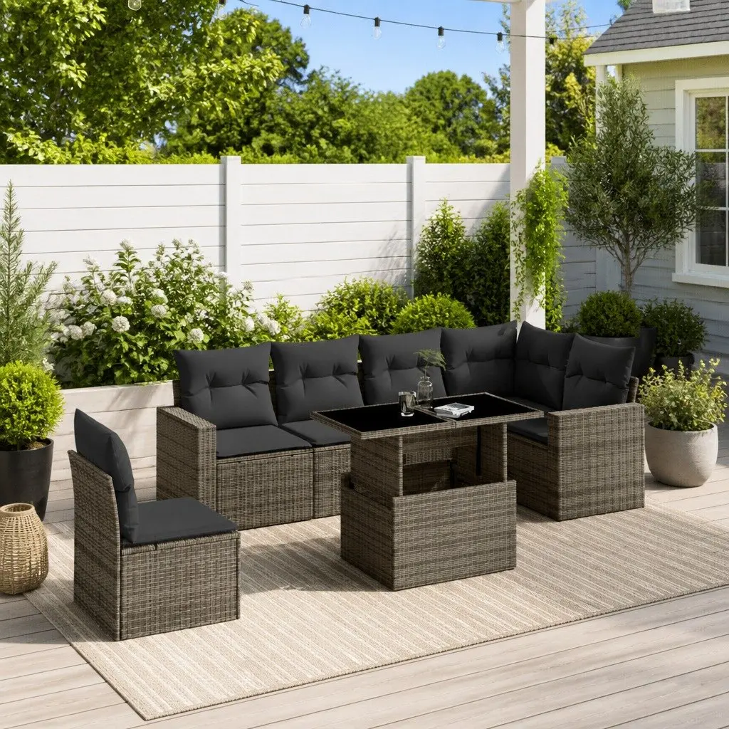 7-Piece Sofa Set for Outdoor Relaxation