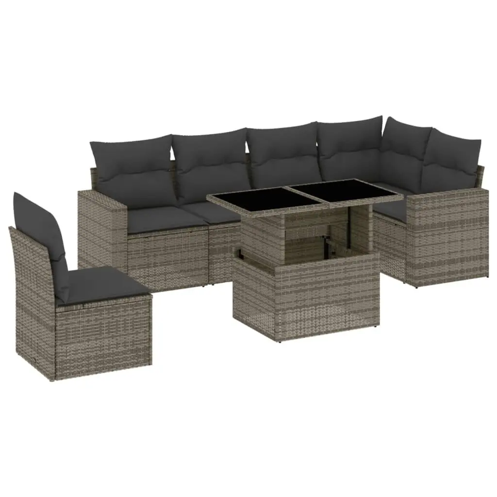 7-Piece Sofa Set for Outdoor Relaxation