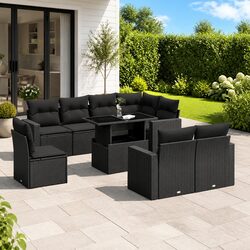 Your New Favorite 9-Piece Outdoor Sofa Set Awaits