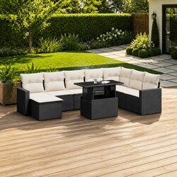 Your Perfect 9-Piece Modular Sofa Set for Relaxing Outdoors