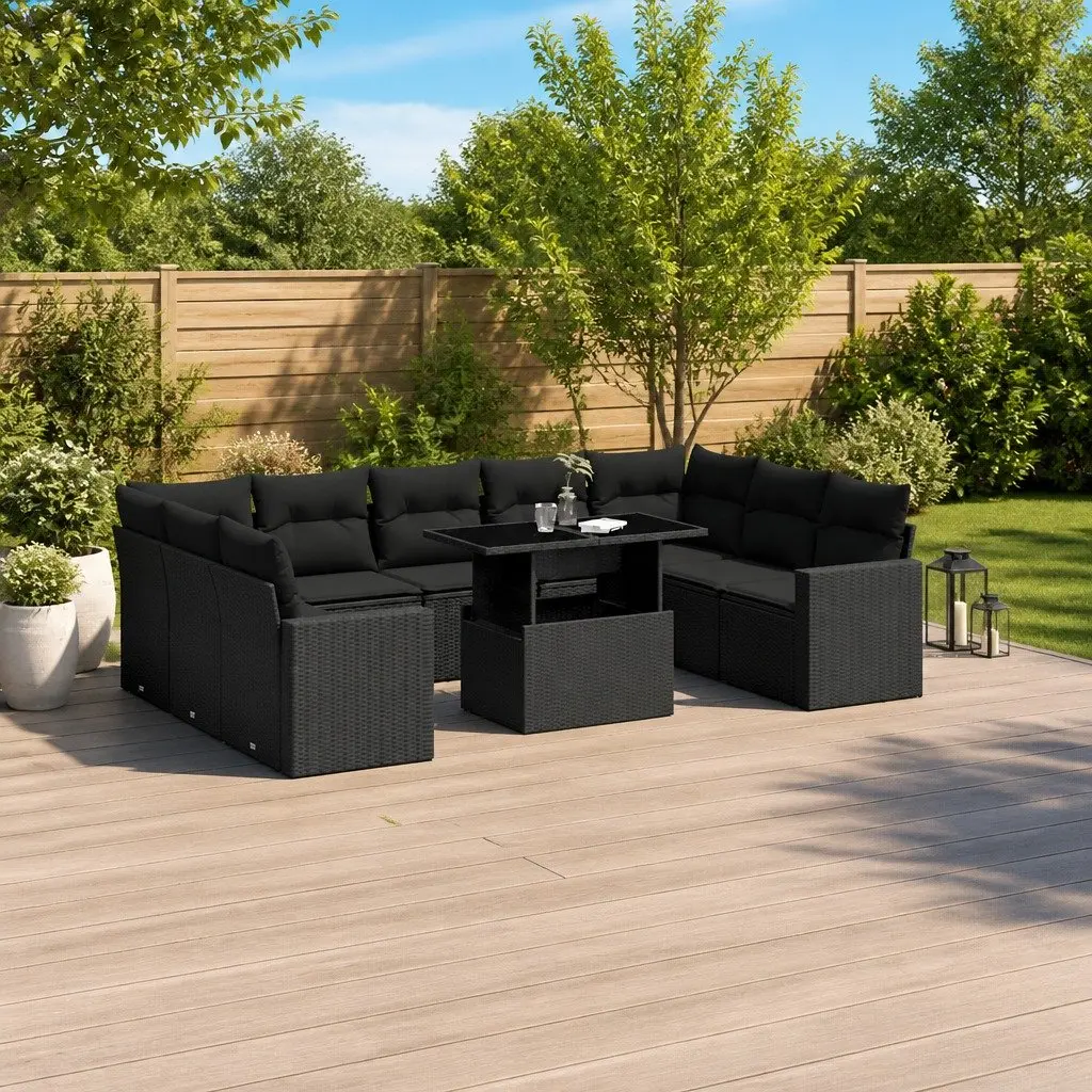 10 Piece Outdoor Sofa Set