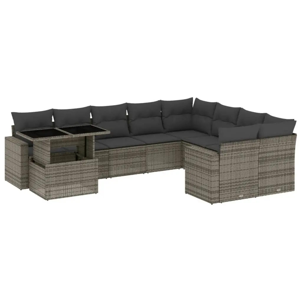 10-Piece Garden Sofa Set