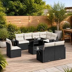 Your New 9 Piece Outdoor Sofa Set Awaits You