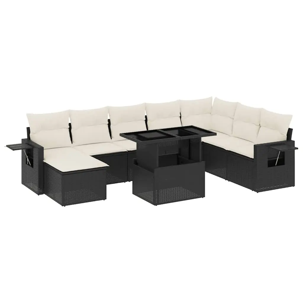 8-Piece Garden Sofa Set with Cushions