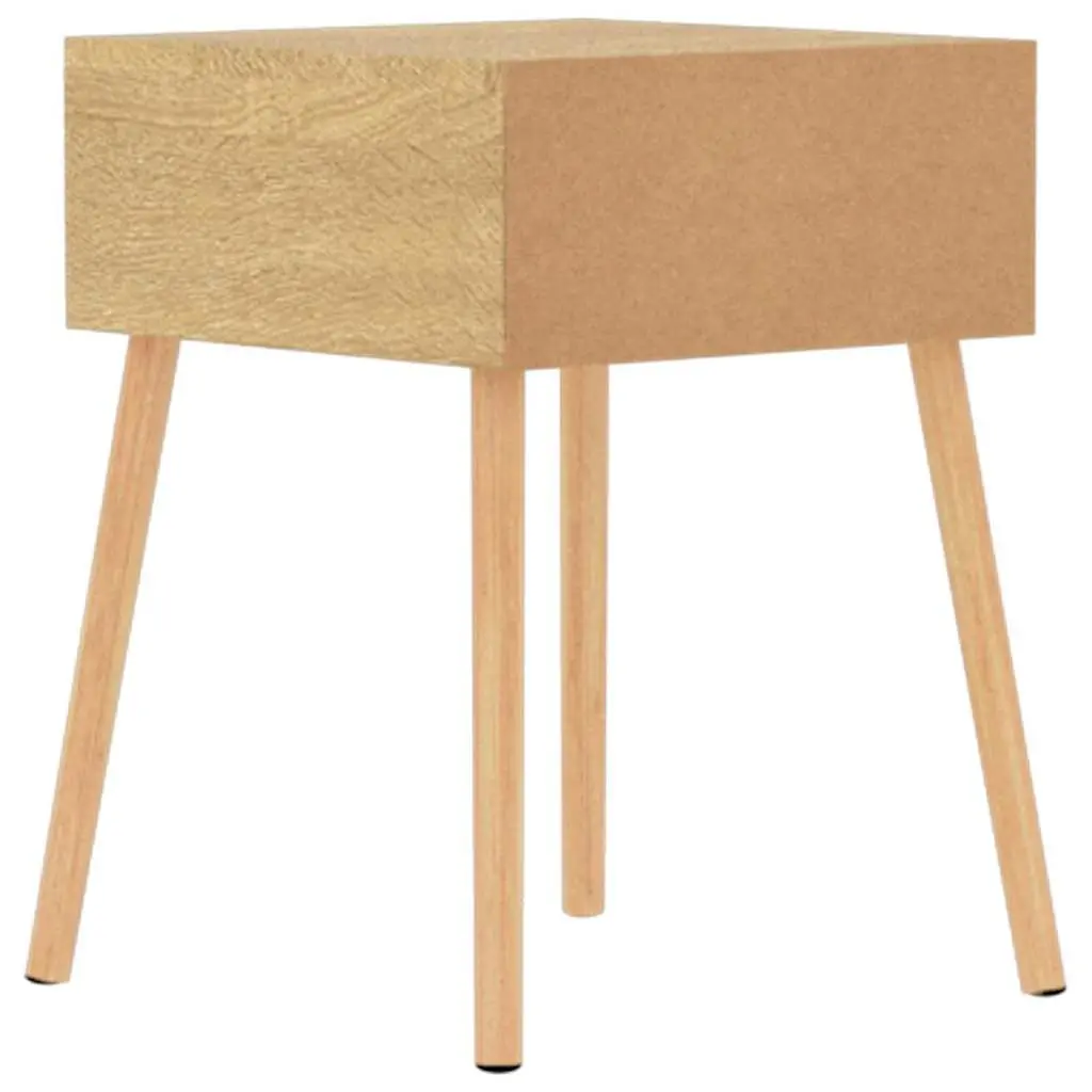 Bedside Cabinets Brown 40x40x56 cm Engineered Wood Side Tables 2 pcs