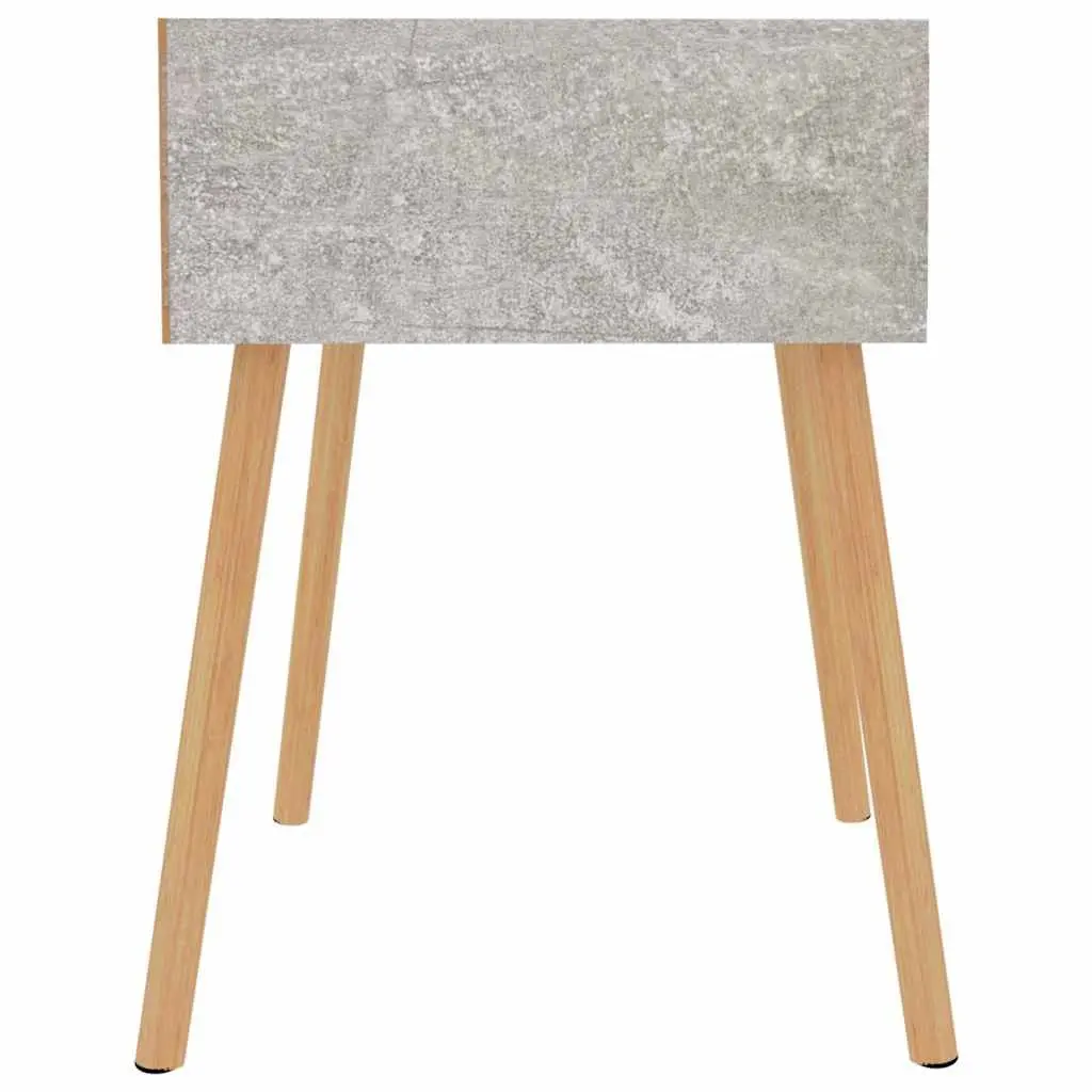 Bedside Cabinets 2 pcs Grey 40x40x56 cm Engineered Wood Side Table Nightstand