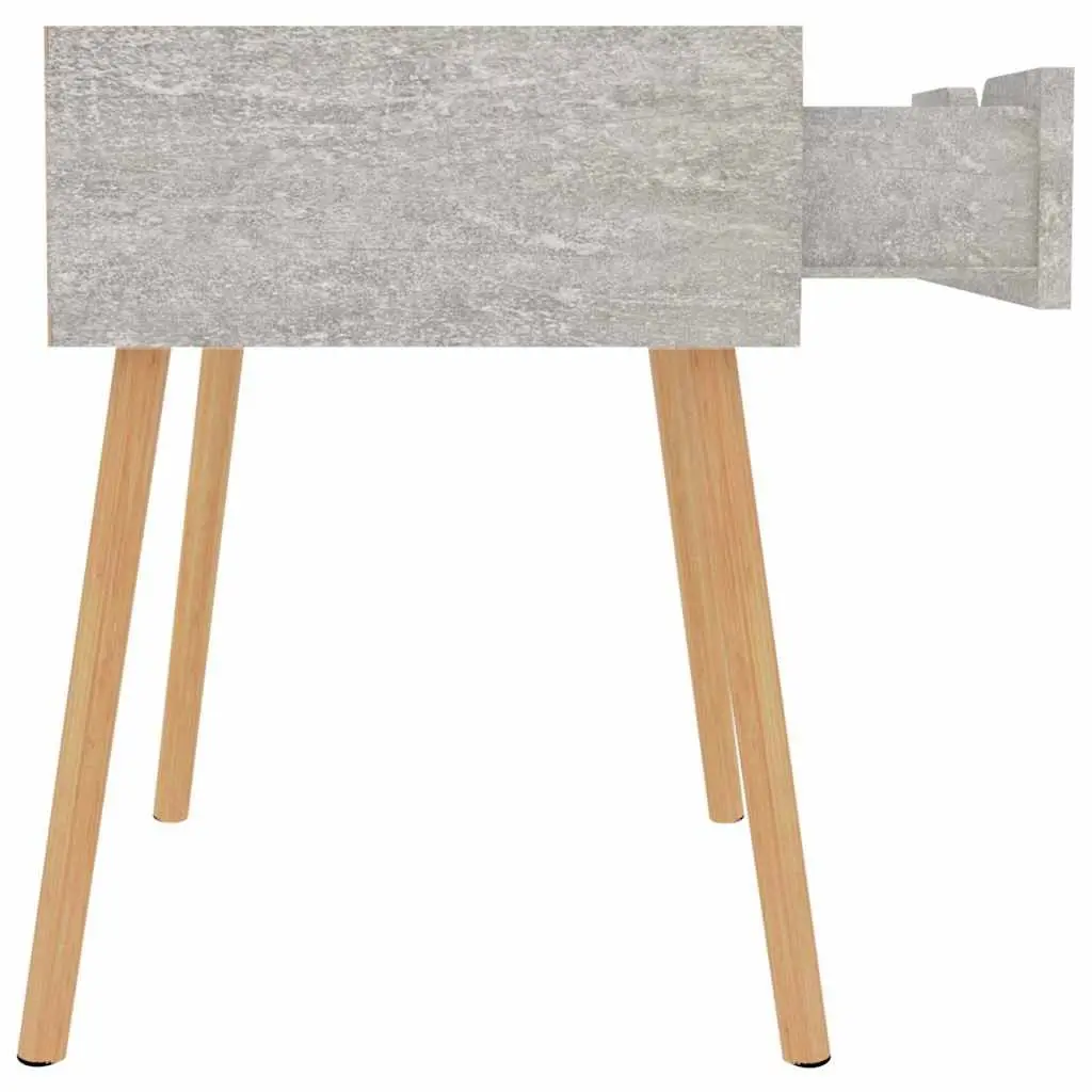 Bedside Cabinets 2 pcs Grey 40x40x56 cm Engineered Wood Side Table Nightstand