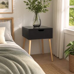Your Friendly Black Bedside Cabinet for Better Organization