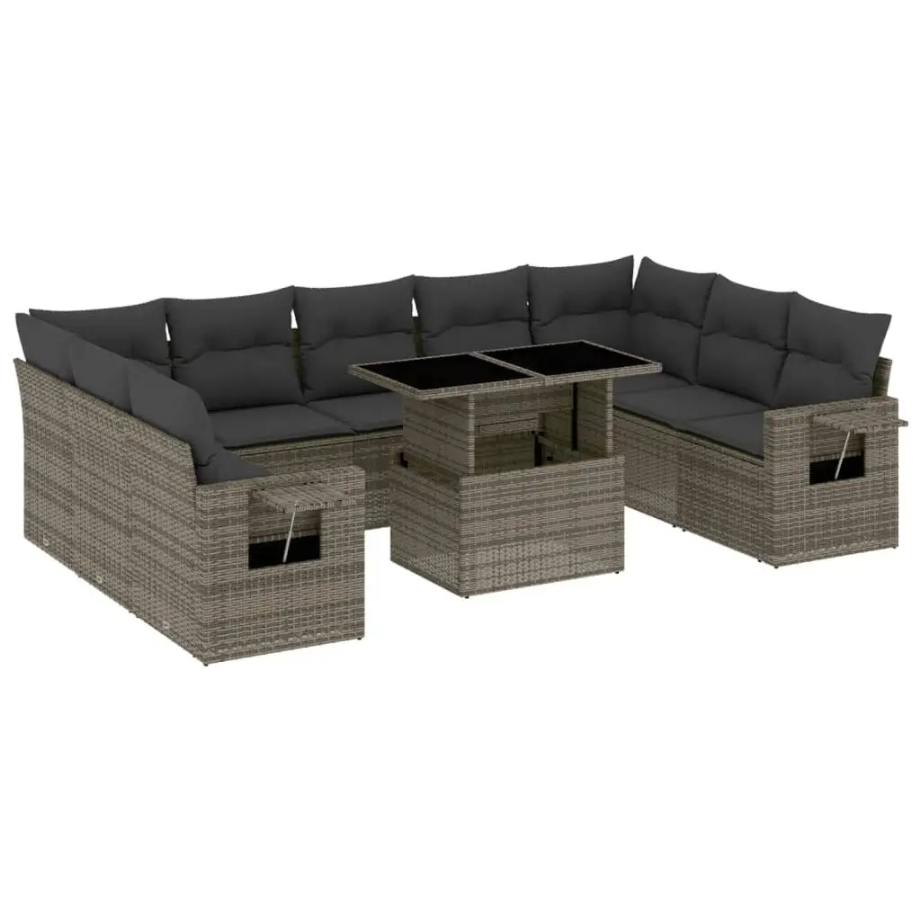10-Piece Garden Sofa Set