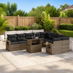 Your 10-Piece Garden Sofa Set for Outdoor Comfort
