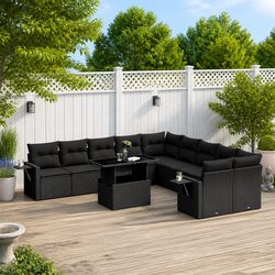 Your New 11-Piece Garden Sofa Set Awaits