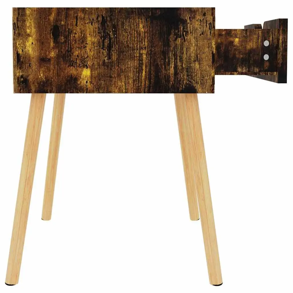 Bedside Cabinet 40x40x56 cm Brown Side Table Storage Drawer Furniture