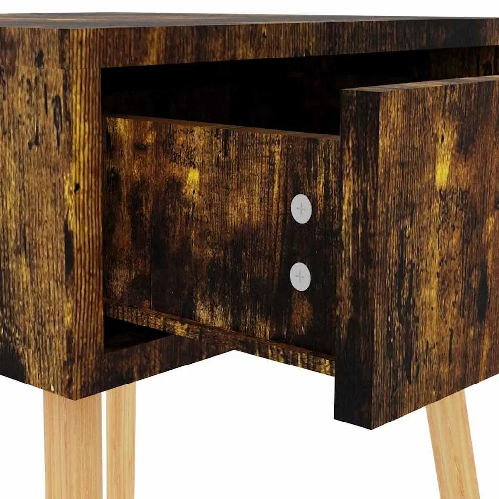 Bedside Cabinet 40x40x56 cm Brown Side Table Storage Drawer Furniture