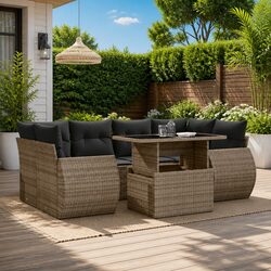 Friendly 7 Piece Outdoor Sofa Set for Your Patio