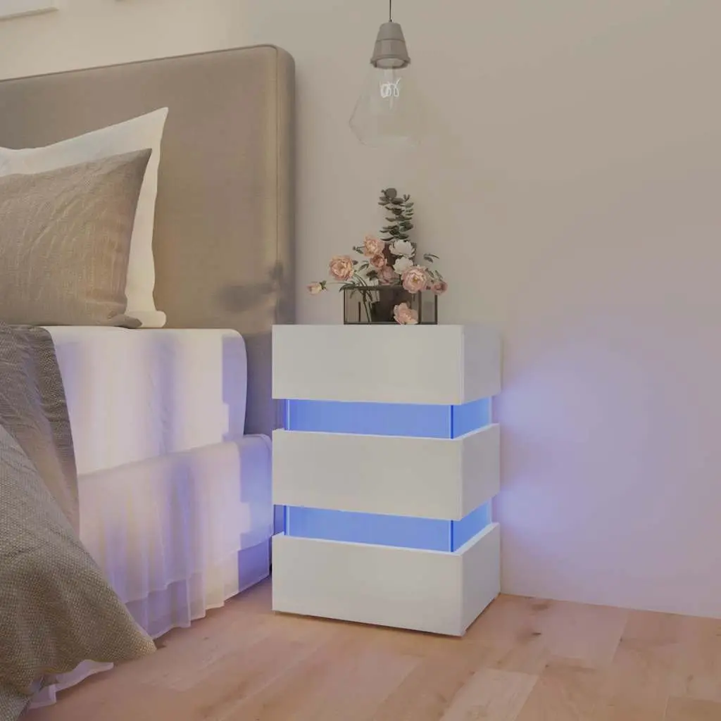 LED Bedside Cabinet for Storage