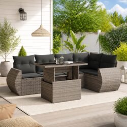 Discover Your Ideal 6-Piece Garden Sofa Set for Relaxing