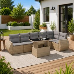 Your New 7 Piece Garden Sofa Set for Outdoor Fun