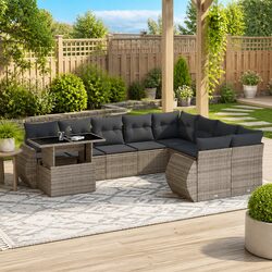 10 Piece Garden Sofa Set