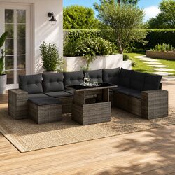 Your Perfect 9 Piece Garden Sofa Set Awaits You