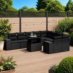 Your New Favorite 10 Piece Garden Sofa Set Awaits
