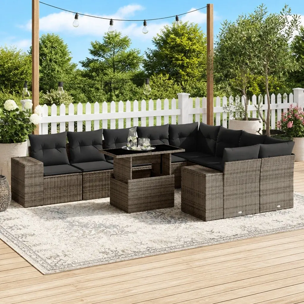10-Piece Garden Sofa Set