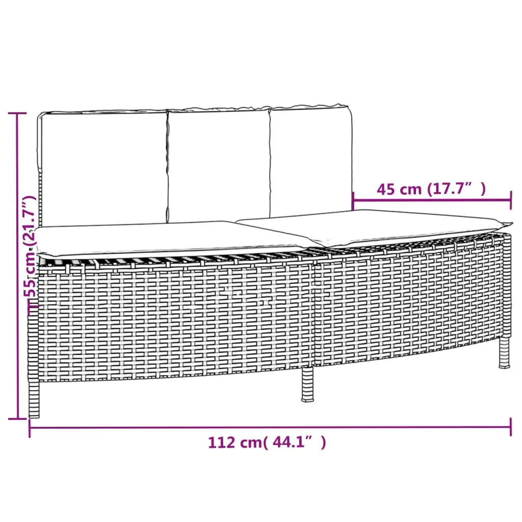 Hot Tub Surround Grey Rattan with Solid Acacia Wood Step and Integrated Storage