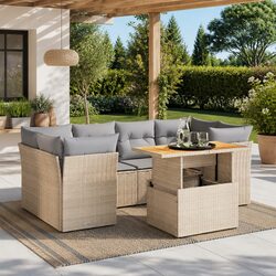 Create Your Outdoor Haven with a 7 Piece Sofa Set