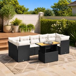 Create a Cozy Patio with Our 8 Piece Modular Sofa Set