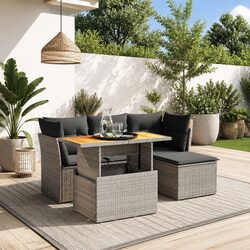 Your New Outdoor Companion: 6-Piece Garden Sofa Set