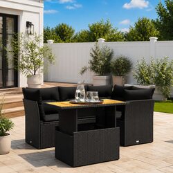 Create Your Dream Patio with This 5-Piece Sofa Set