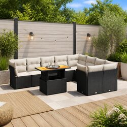 10 Piece Garden Sofa Set
