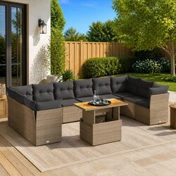 Your Perfect 11-Piece Garden Sofa Set in Grey