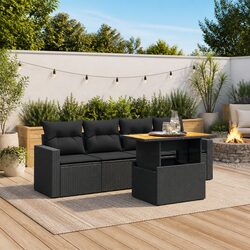 Comfortable 5 Piece Garden Sofa Set for Your Outdoor Space