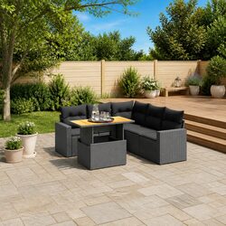 Your Outdoor Oasis Awaits with This 6 Piece Sofa Set