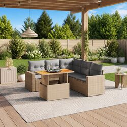 Your Outdoor Retreat: 6-Piece Garden Sofa Set