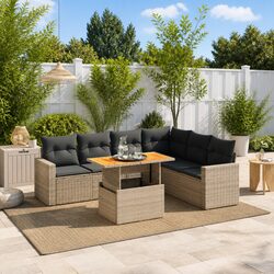 Your Perfect 7 Piece Garden Sofa Set Awaits