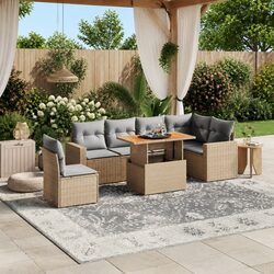 Your Ideal 7 Piece Garden Sofa Set Awaits