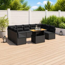 Your Ideal 10 Piece Outdoor Sofa Set Awaits