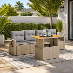 You're Invited to Enjoy Our 5 Piece Garden Sofa Set