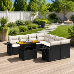 Your Ideal 9-Piece Garden Sofa Set for Outdoor Comfort