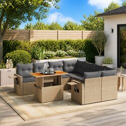 Your Friendly 9 Piece Garden Sofa Set for Outdoor Fun