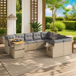 Join Friends with This Friendly 10 Piece Garden Sofa Set