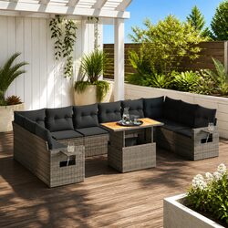 Your New Favorite 11 Piece Garden Sofa Set