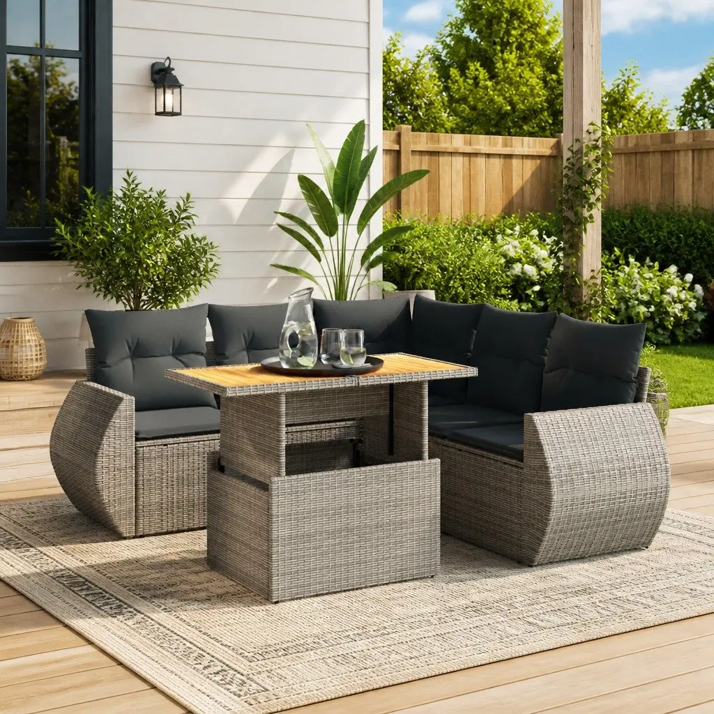 6-Piece Outdoor Sofa Set