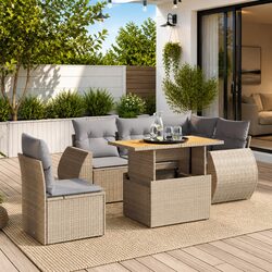 Your New 6 Piece Garden Sofa Set Awaits You