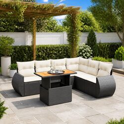 Your 7 Piece Garden Sofa Set Awaits You