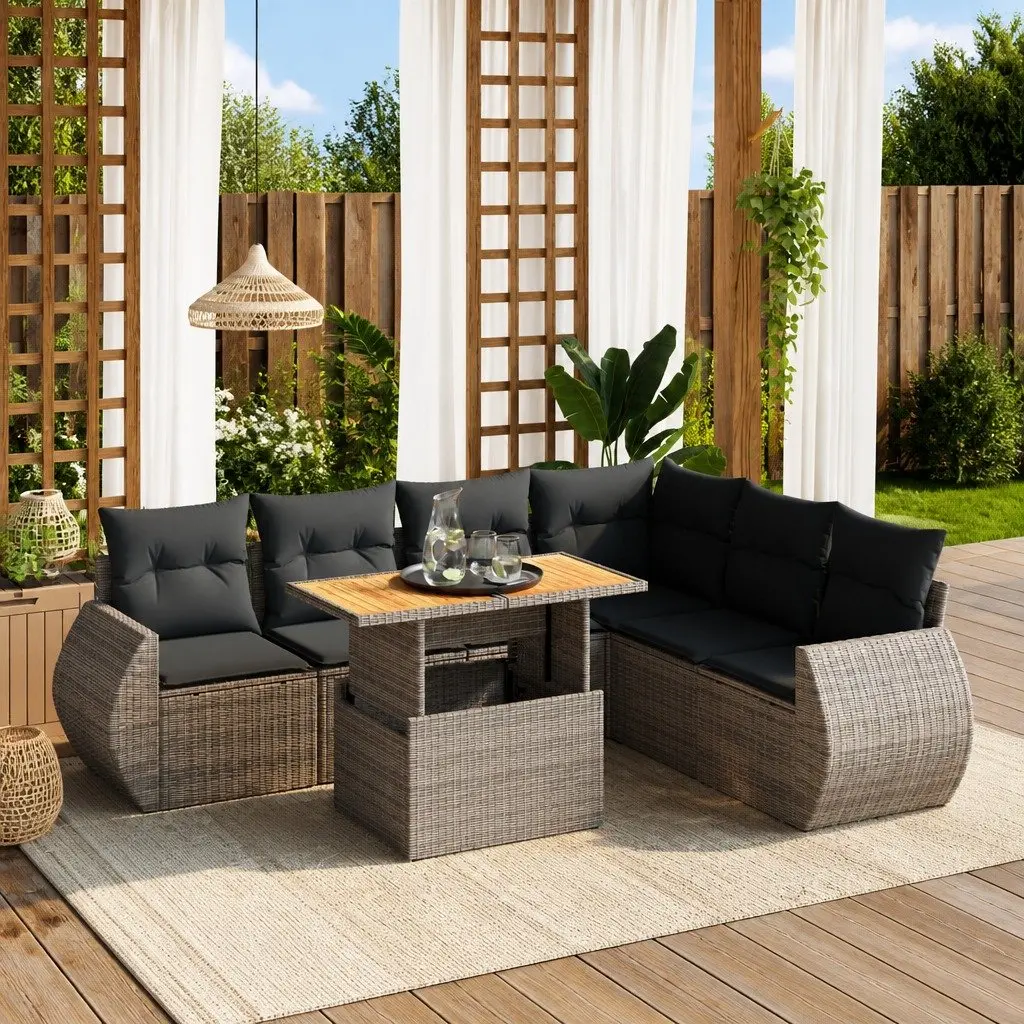 7-Piece Garden Sofa Set