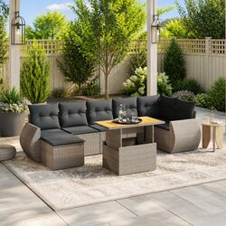 Create Your Ideal Outdoor Space with 8-Piece Sofa Set